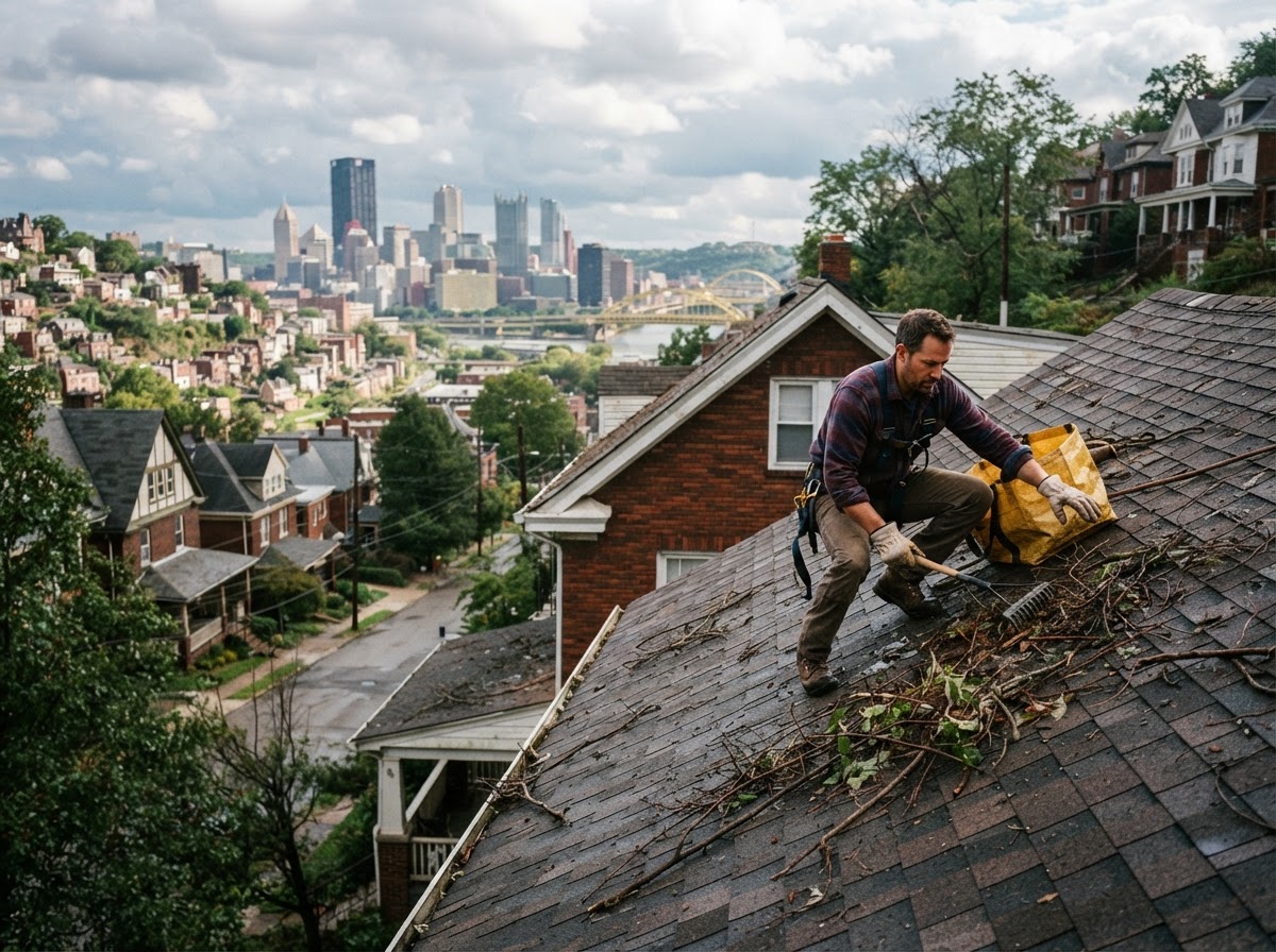 Roof Repair in East Pittsburgh, PA 15112