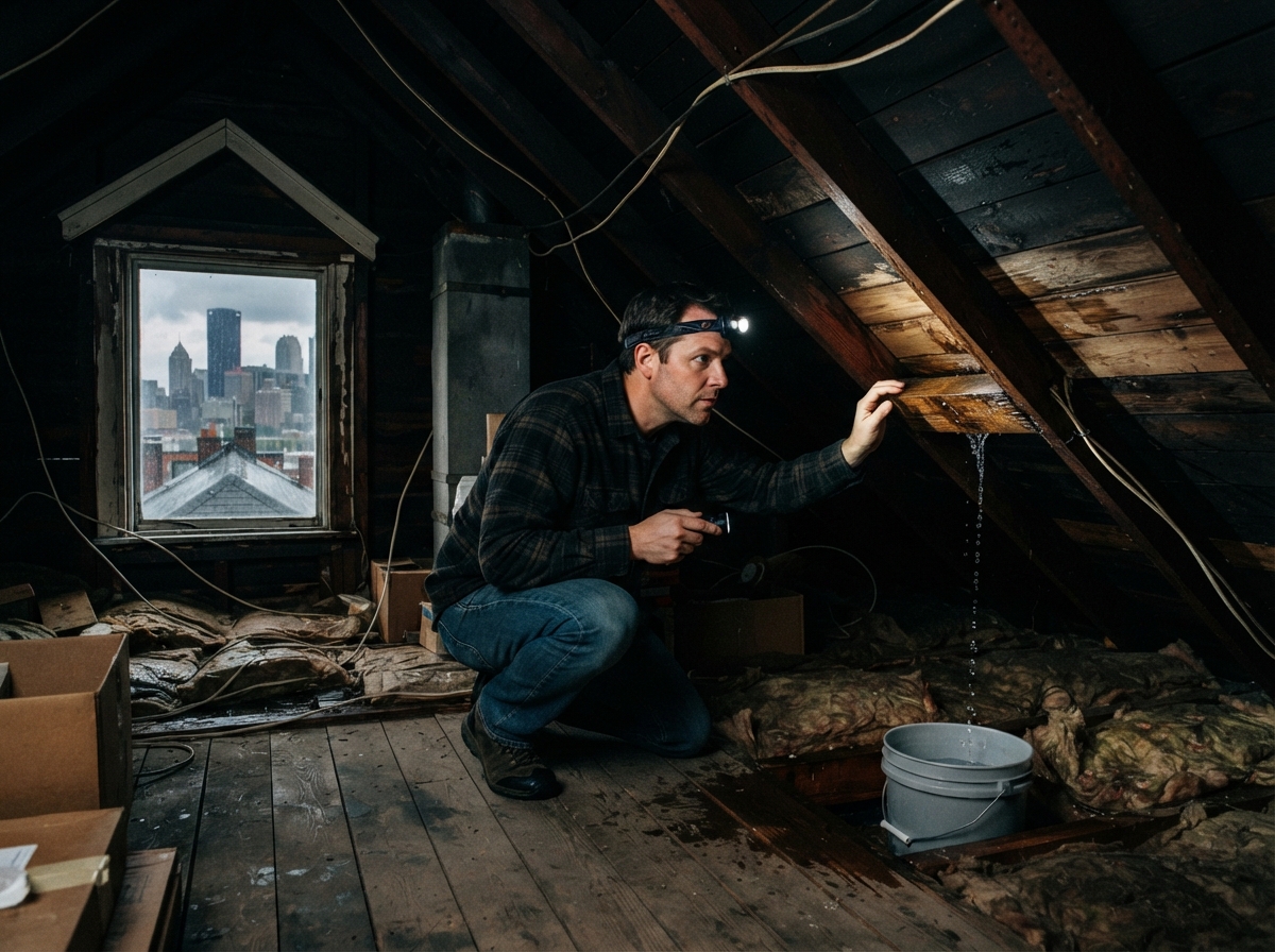How to Check for Roof Leaks During Spring Storms