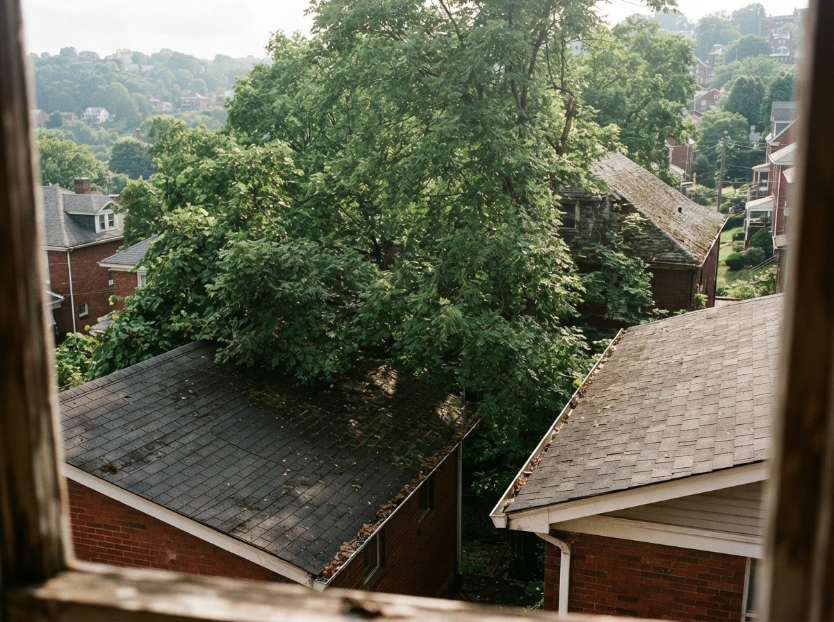 How Tree Coverage Affects Roof Lifespan in Pittsburgh Neighborhoods