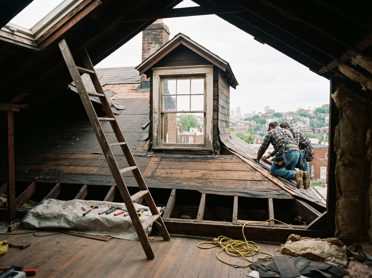 Roof Repair in Lawrenceville, PA 15201