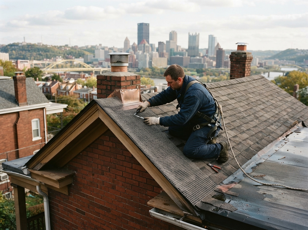 Preventing Rodent Entry Points on Pittsburgh Roofs