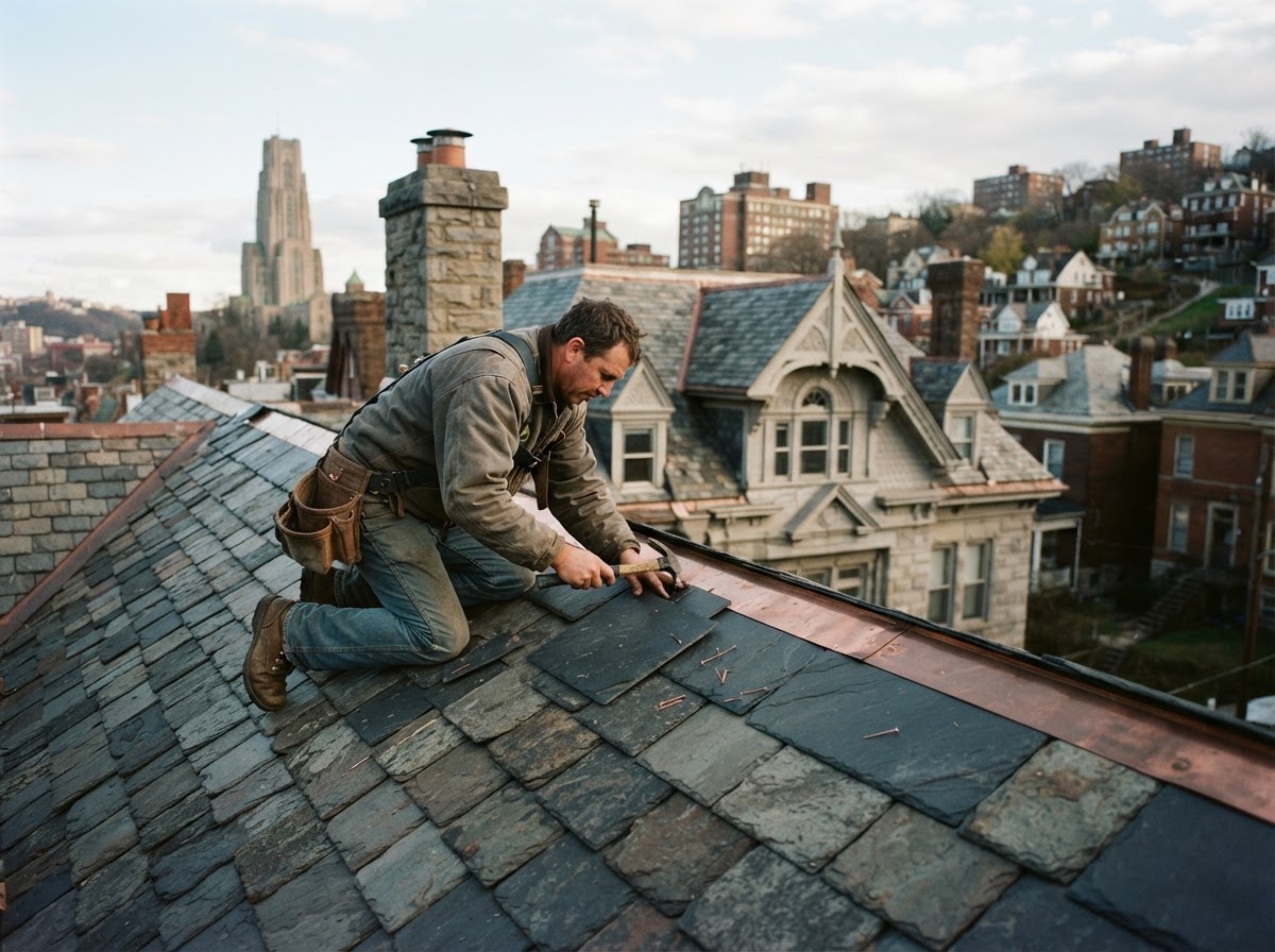 roofing in Scott Township